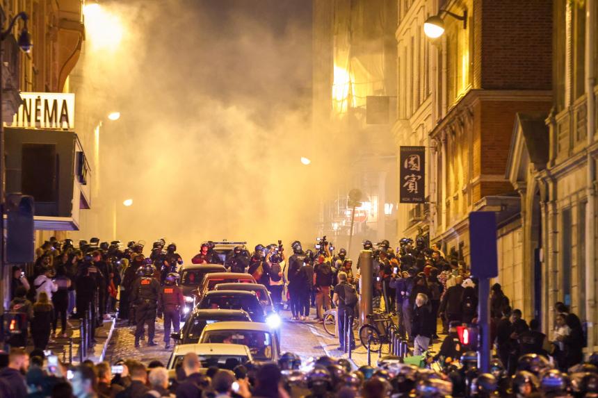 French riots an unwelcome, perilous crisis for Macron | The Straits Times