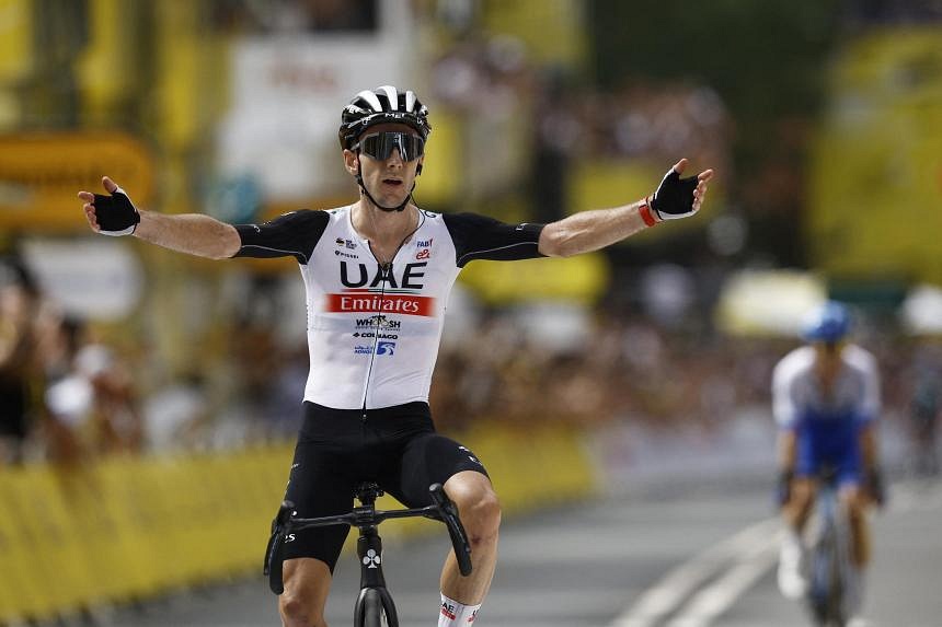 Adam Yates beats twin brother Simon to win Tour de France first stage ...