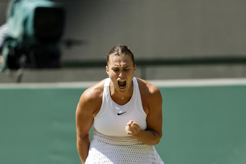 Scream therapy pays dividends at Wimbledon for Aryna Sabalenka | The ...