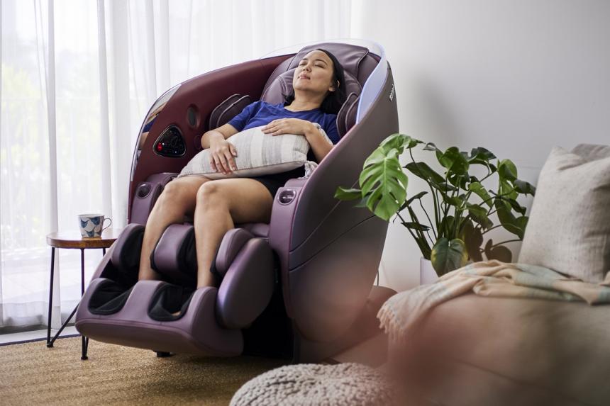 How an AI-powered massage chair knows exactly how to help you relieve stress