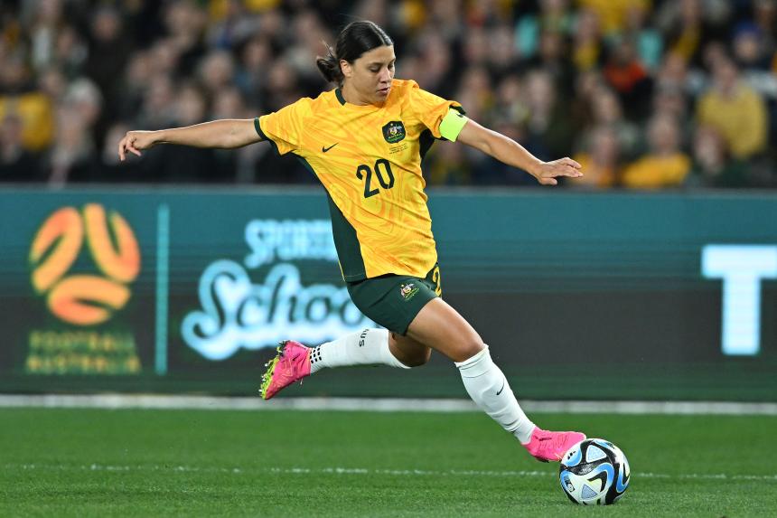 Australia captain Sam Kerr hopes to deliver iconic moment at home World