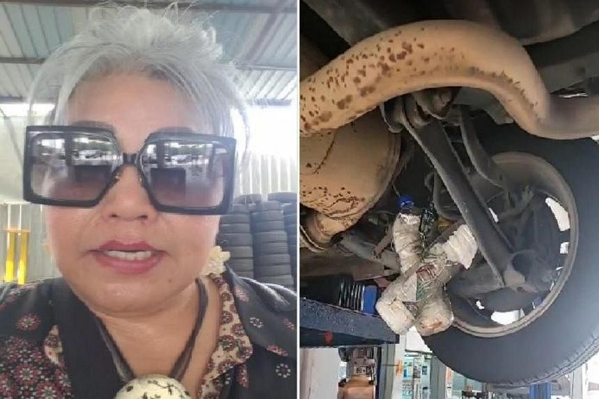 马来西亚警方怀疑律师活动家西蒂卡西姆车下发现的物体是炸弹