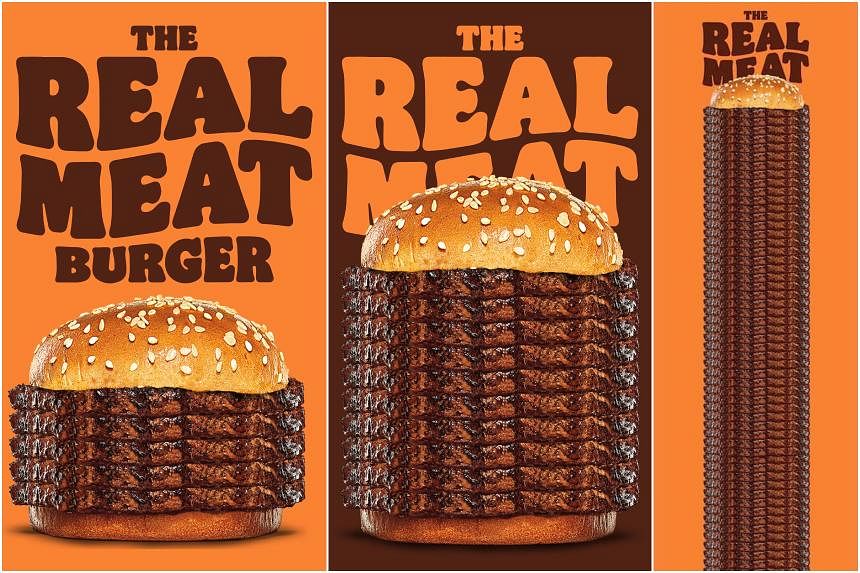Burger King Thailand debuts 'Real Meat Burger' with only meat