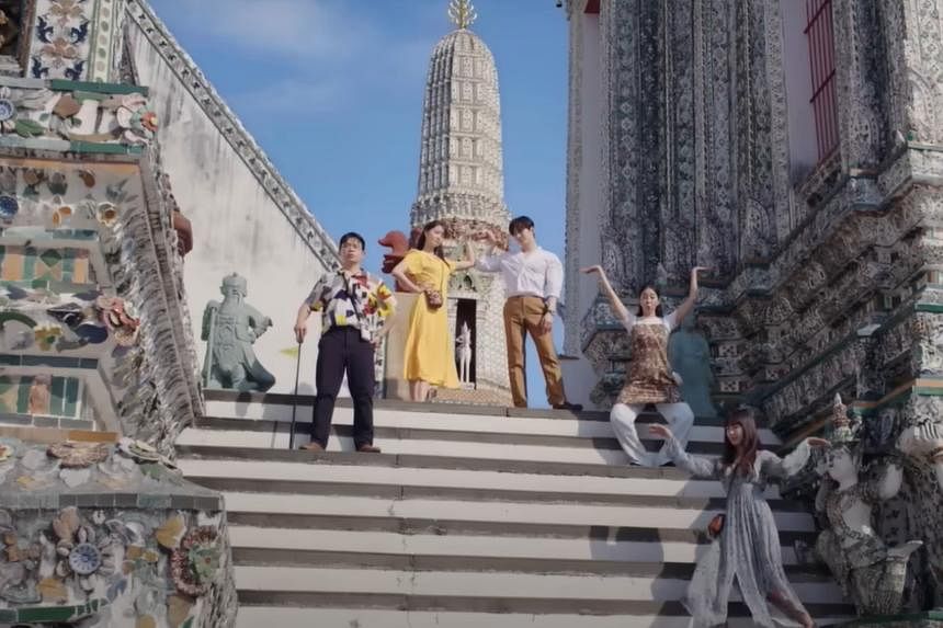 Where did the Korean drama “King the Land” film in Thailand?