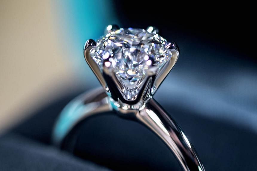 Tiffany & Co GRACE Princess Diamond Engagement Ring 0.76 tcw E VVS1 Pl | QD  Jewelry