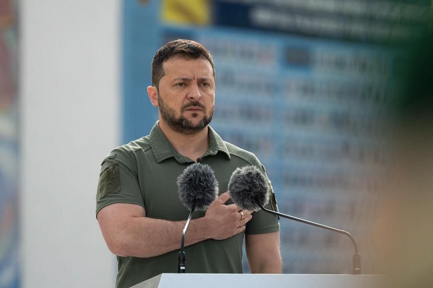 Zelensky says 'war' coming to Russia after Moscow drone attack | The  Straits Times