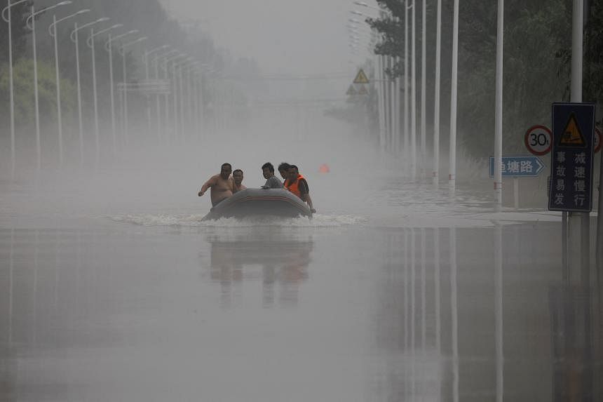 China's north-east inundated in typhoon's wake; heavy rain wreaks