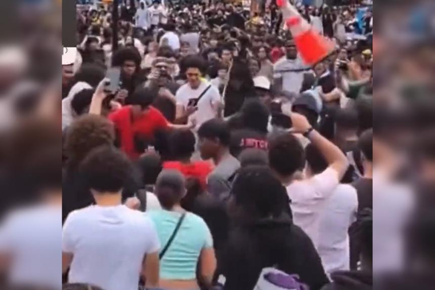 New York park erupts in chaos as live streamer’s giveaway goes awry