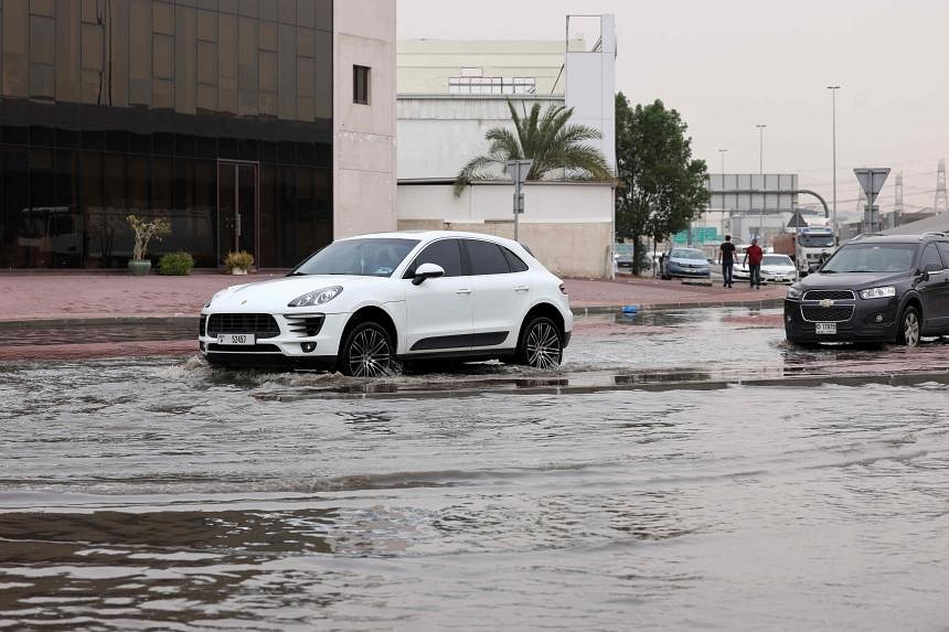 Hail, dust and sand storms: Dubai hit by triple whammy | The Straits Times