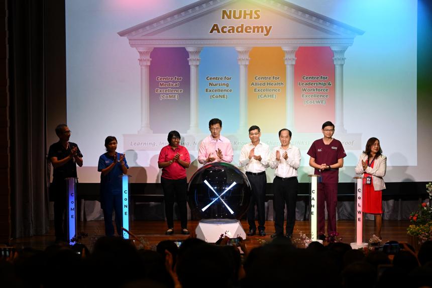 New academy by NUHS to offer training to 16,000 staff amid healthcare