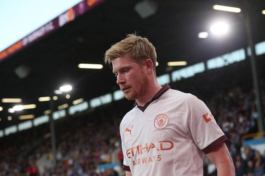 Kevin De Bruyne Manchester City 2022-23 Away Jersey