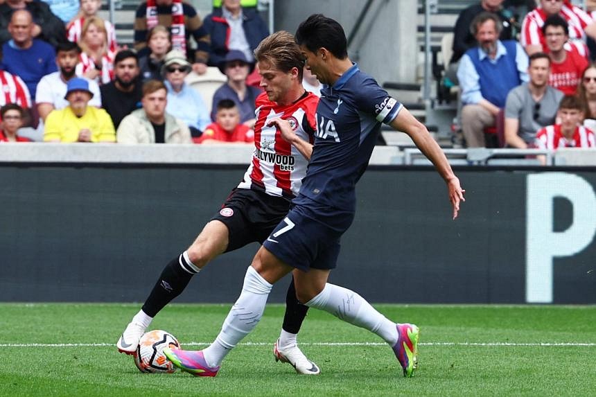 Spurs start post-Kane era with a 2-2 draw at Brentford