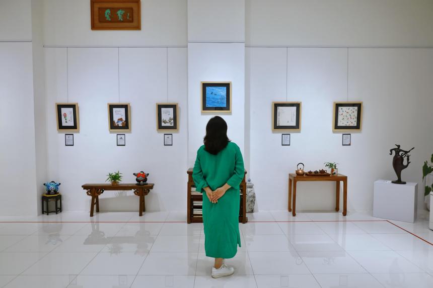 The Art Of Comment Chinese ink exhibition inspired by online comment ...