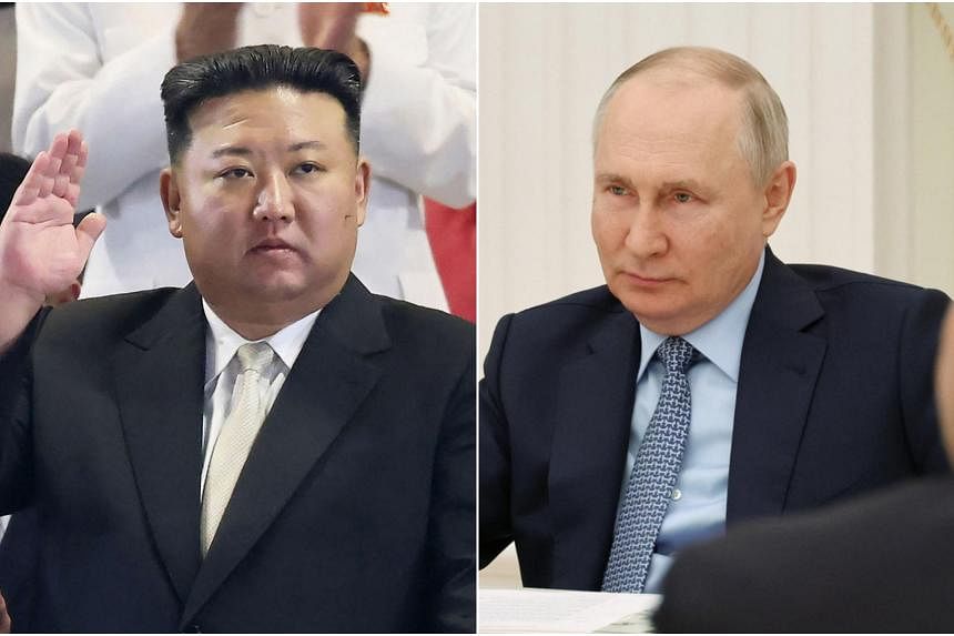 North Korea's Kim, Russia's Putin Exchange Letters Vowing Stronger