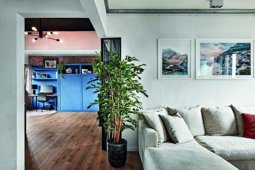 The Chic Home Bachelor pad in Joo Chiat a rustic industrial loft