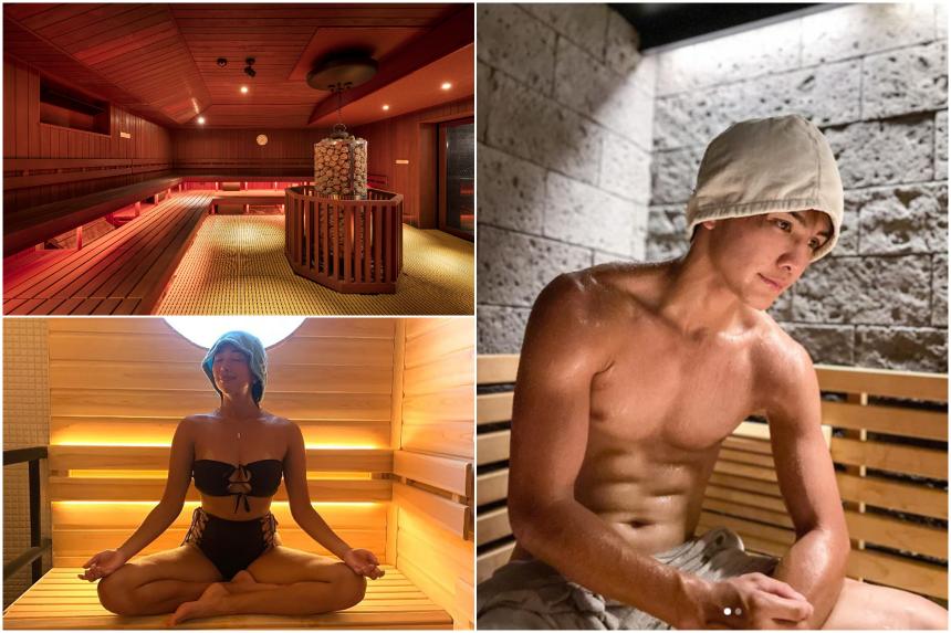 Sweating it out Saunas a hot lifestyle phenomenon in Japan The Straits Times