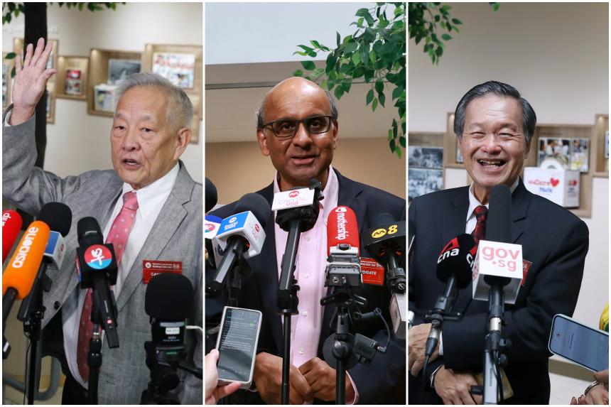 Ng Kok Song, Tharman, Tan Kin Lian officially in three-way race in ...