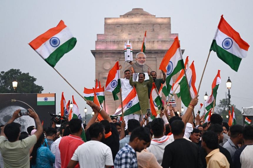 India’s lunar triumph | The Straits Times