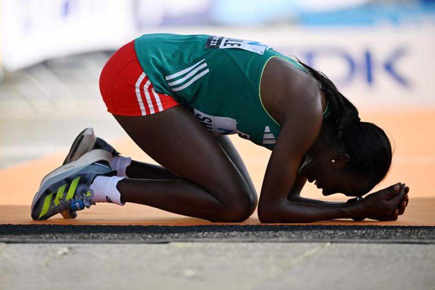 Amane Beriso leads Ethiopian 12 in women’s marathon The Straits Times