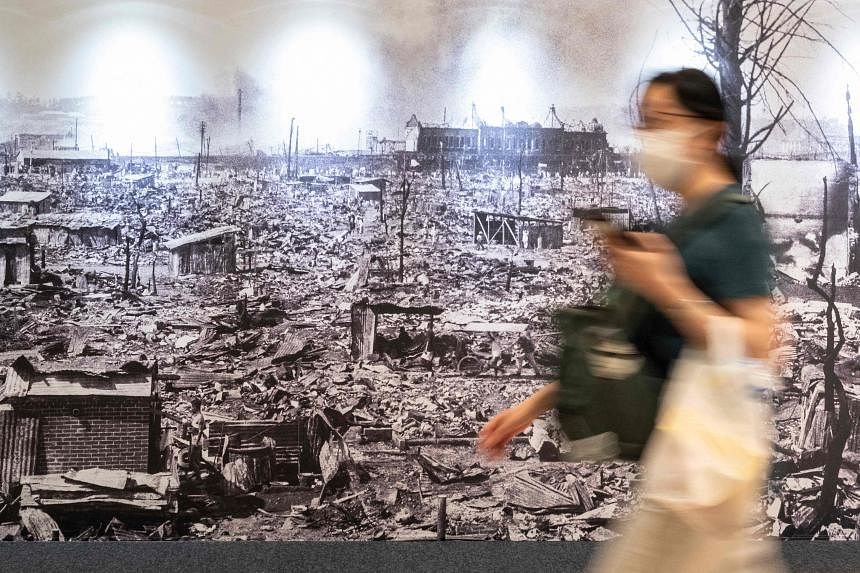 What Tokyo Learnt From The 1923 Great Kanto Earthquake The Straits Times   TOPSHOTS TOPSHOT JAPAN QUAKE ANNIVERSARY 114426 