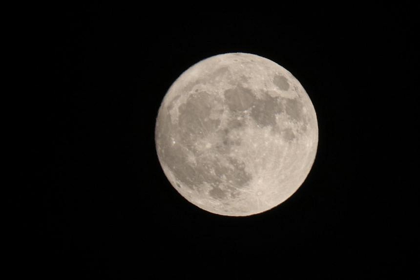 Last ‘super blue moon’ until 2037 rises The Straits Times