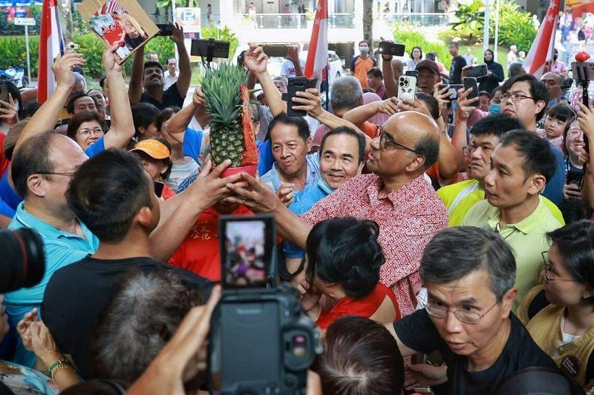 From Jurong to Tampines: President-elect Tharman thanks voters after ...