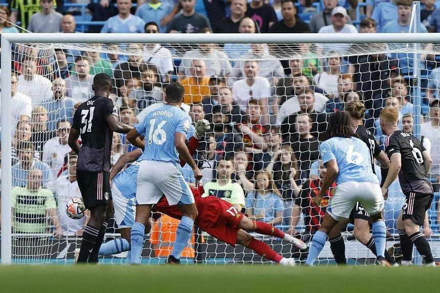 Manchester City 5-1 Fulham: Erling Haaland fires second-half hat-trick as  Citizens remain perfect with convincing win - Eurosport