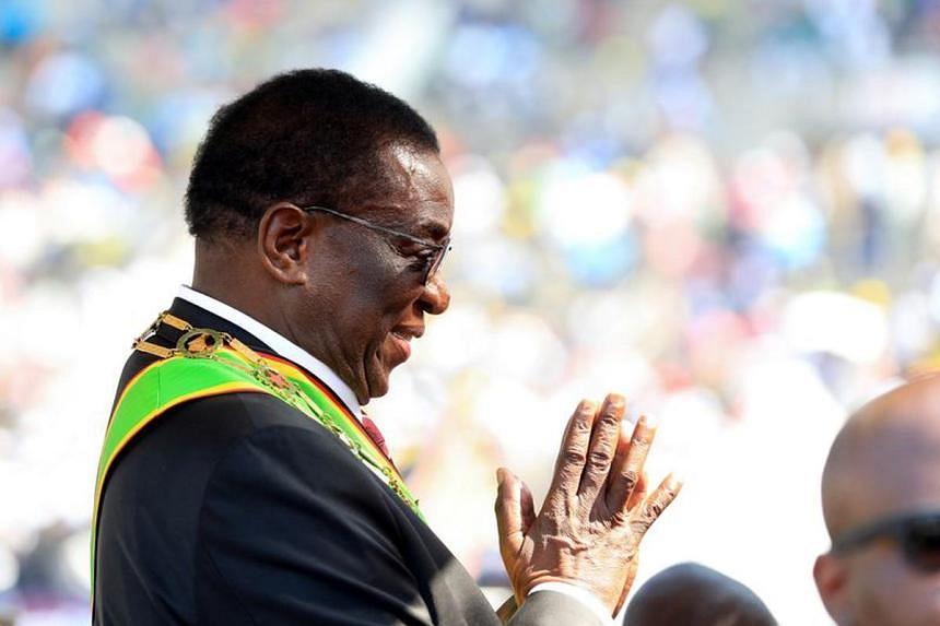 Zimbabwe's President Mnangagwa Sworn In After Disputed Poll | The ...