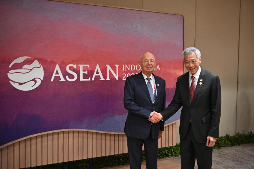 PM Lee meets leaders from Cambodia and the World Economic Forum - The Straits Times
