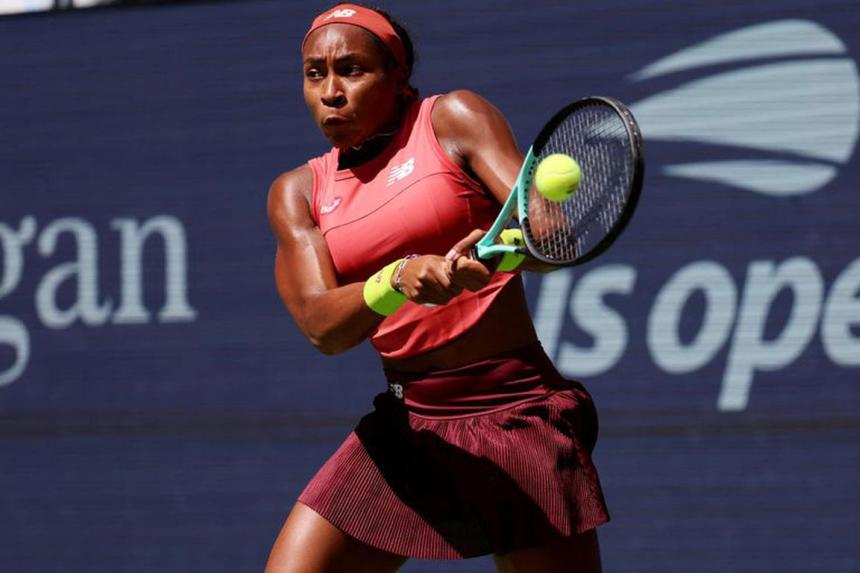 Coco Gauff routs Jelena Ostapenko to reach US Open semifinals The