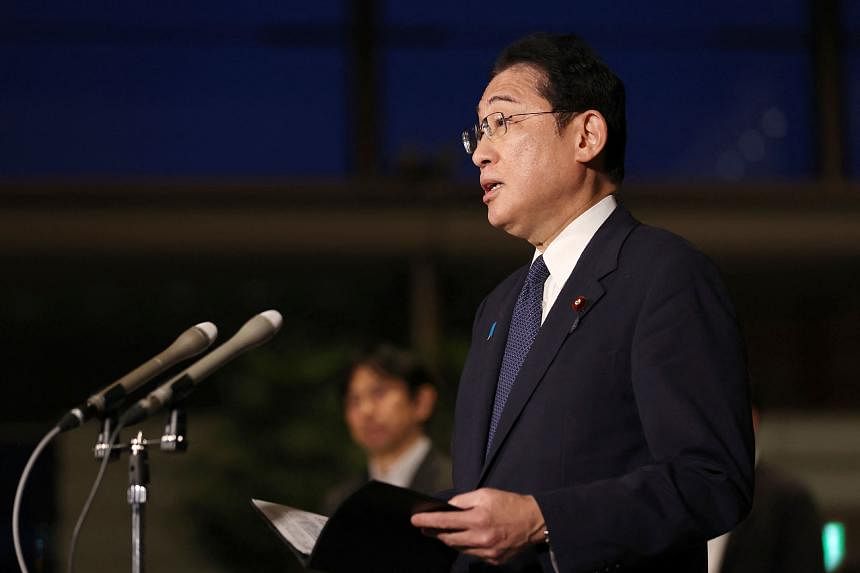 Japan Pm Kishida To Reshuffle Cabinet The Straits Times