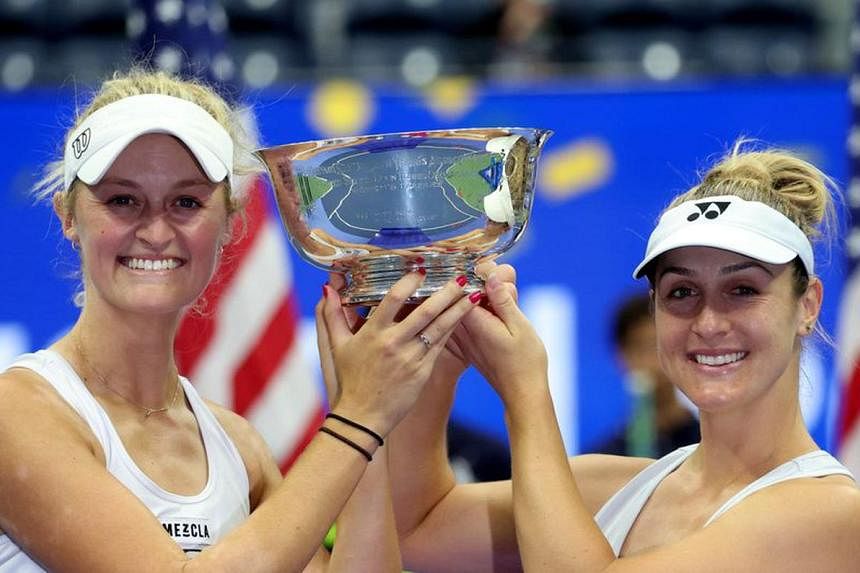 Dabrowski and Routliffe win US Open women's doubles title The Straits