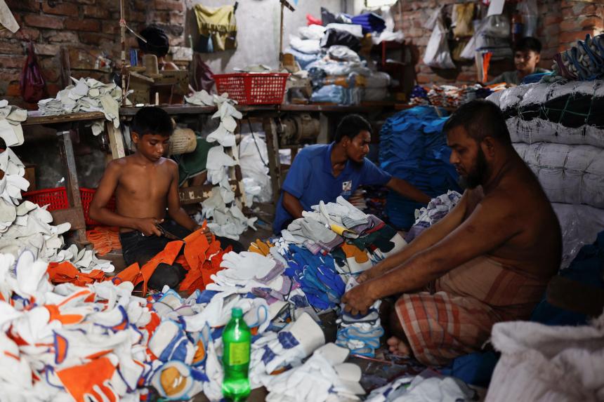 Asia apparel hubs face 88b export hit from extreme weather, study