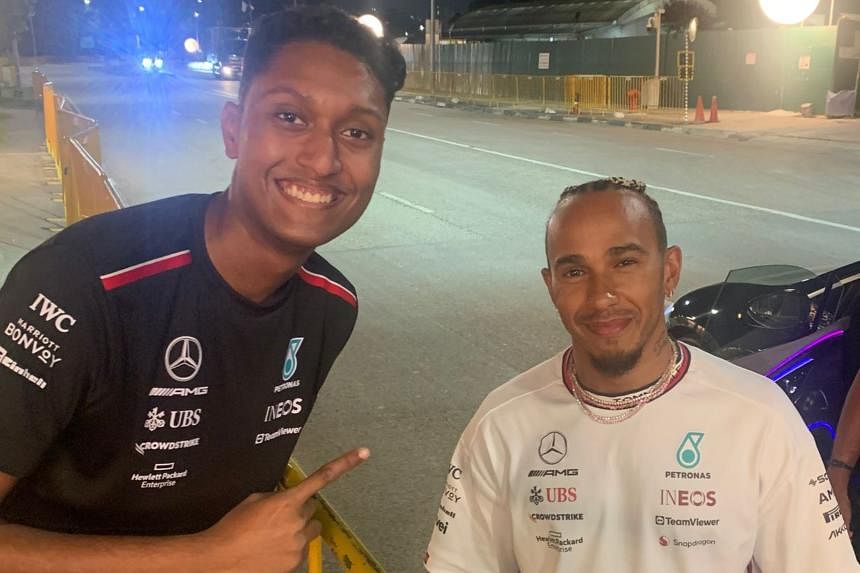 F1 Singapore: Stylish Looks From Lewis Hamilton, Lando Norris and More