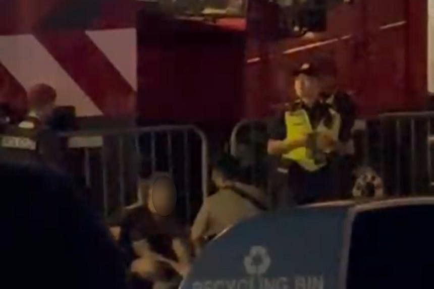 Man arrested for outrage of modesty, another under probe after altercation at S’pore Grand Prix