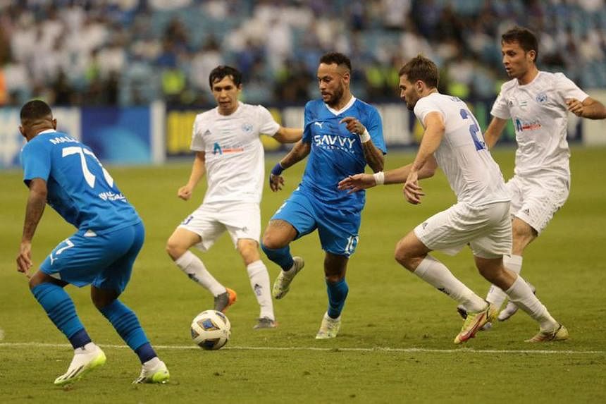 Late header salvages draw for Neymar's Al-Hilal in Asian Champions League