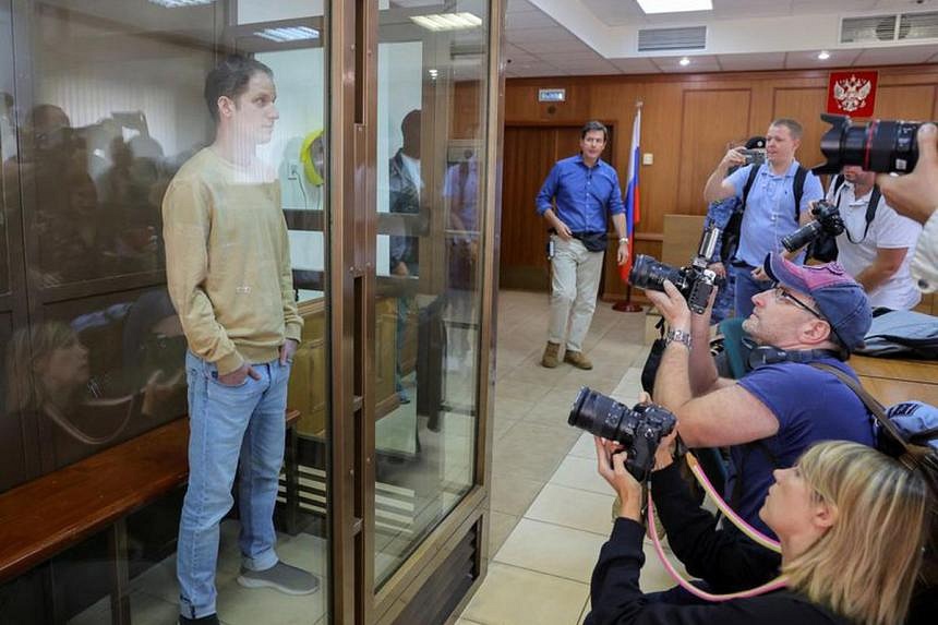 Us Reporter Gershkovich Returns To Moscow Court In New Appeal Against