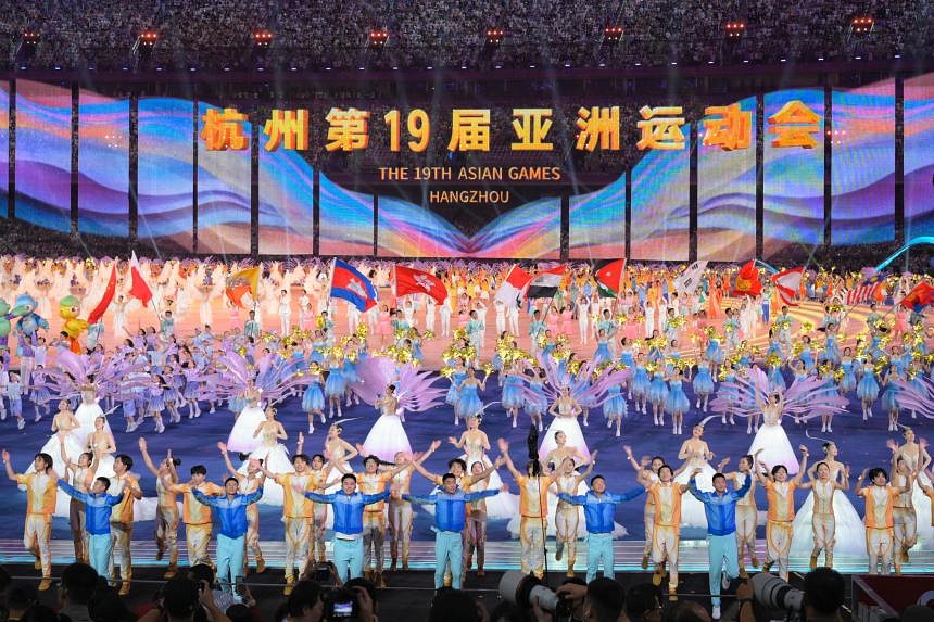 Asian Games 2023 Opening Ceremony Highlights: Biggest-ever Asian Games  kicks off with a spectacular opening ceremony - The Times of India