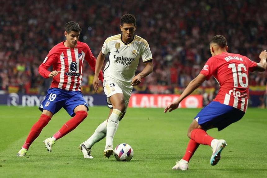 Morata scores twice as Atletico outclass Real Madrid with 3-1 derby win ...