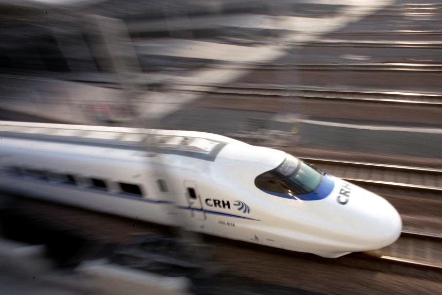 China launches first crosssea bullet train line near Taiwan Strait