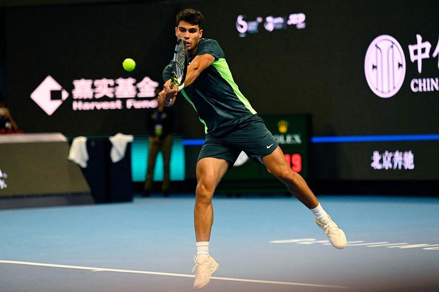 Carlos Alcaraz, Daniil Medvedev cruise into round two of China Open ...