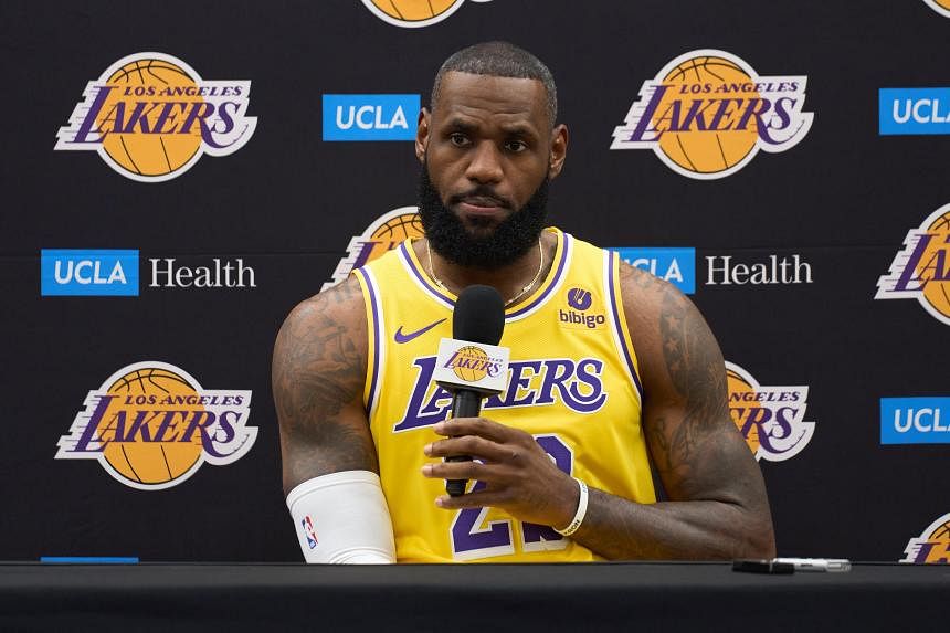 LeBron James dedicating 21st NBA season to son | The Straits Times