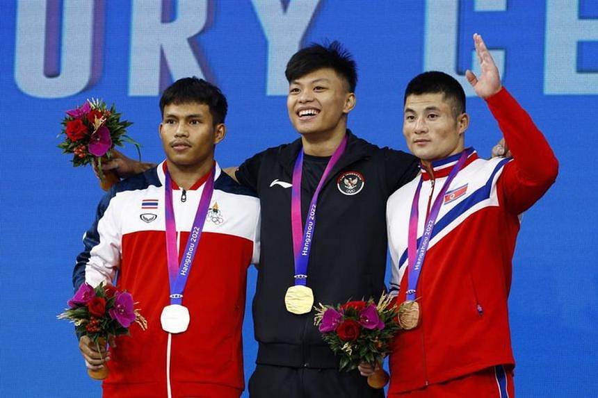 Indonesian Strongman Sets Weightlifting World Record In Hangzhou | The ...