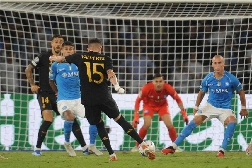 Real Madrid fight back to win five-goal thriller at Napoli