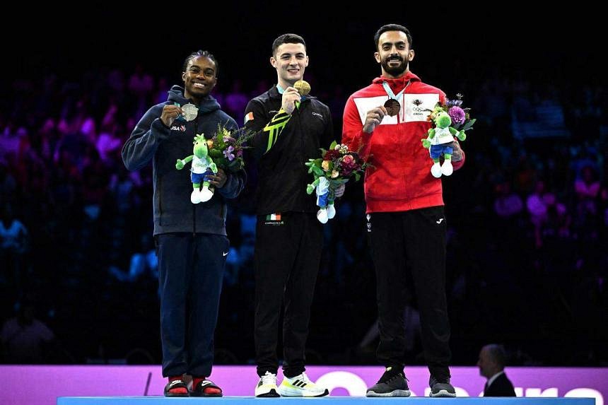 Rebeca Andrade wins vault's world title, denies Biles another gold