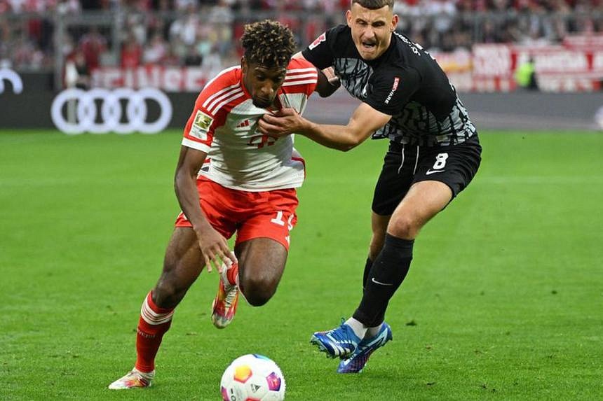 Coman Double Leads Bayern To 3-0 Win Over Freiburg | The Straits Times