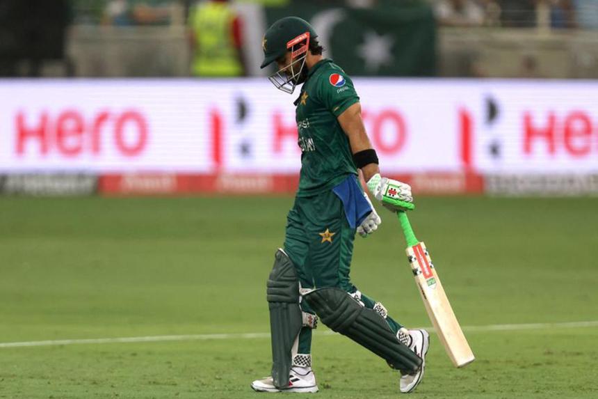 Pakistan Rana Rizwan New Rizwan soldiered on for Pakistan with 'magic' cramp fix | The Straits Times