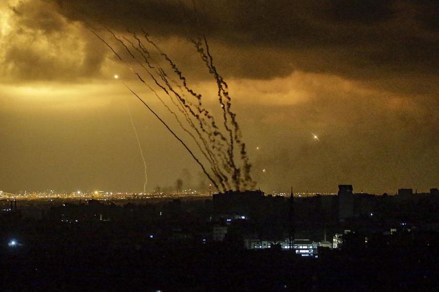 Israel shells Syria after air raid sirens sound in annexed Golan ...