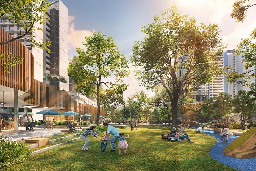 7 000 HDB Flats To Be Built In Bayshore 2 BTO Projects To Be Launched   Artist20Impression20 20Bayshore20central20park202 