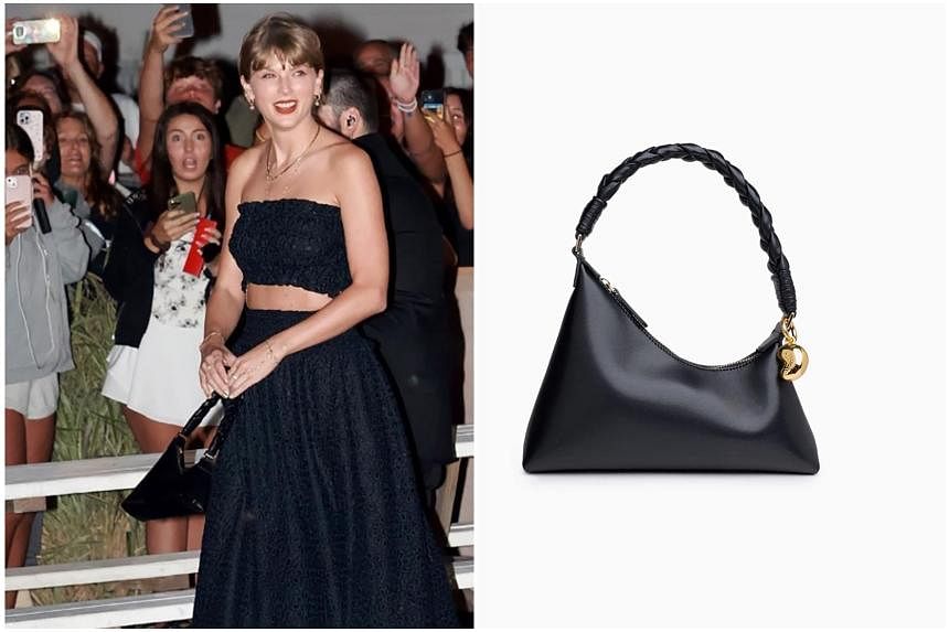 Taylor Swift seen with new boyfriend and carrying bag brand Aupen